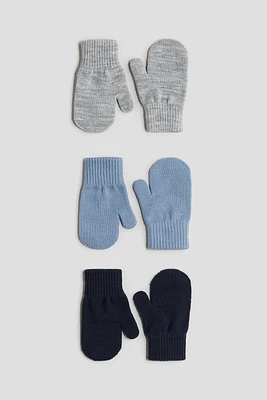 3-pack Mittens