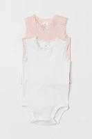 2-pack Sleeveless Bodysuits