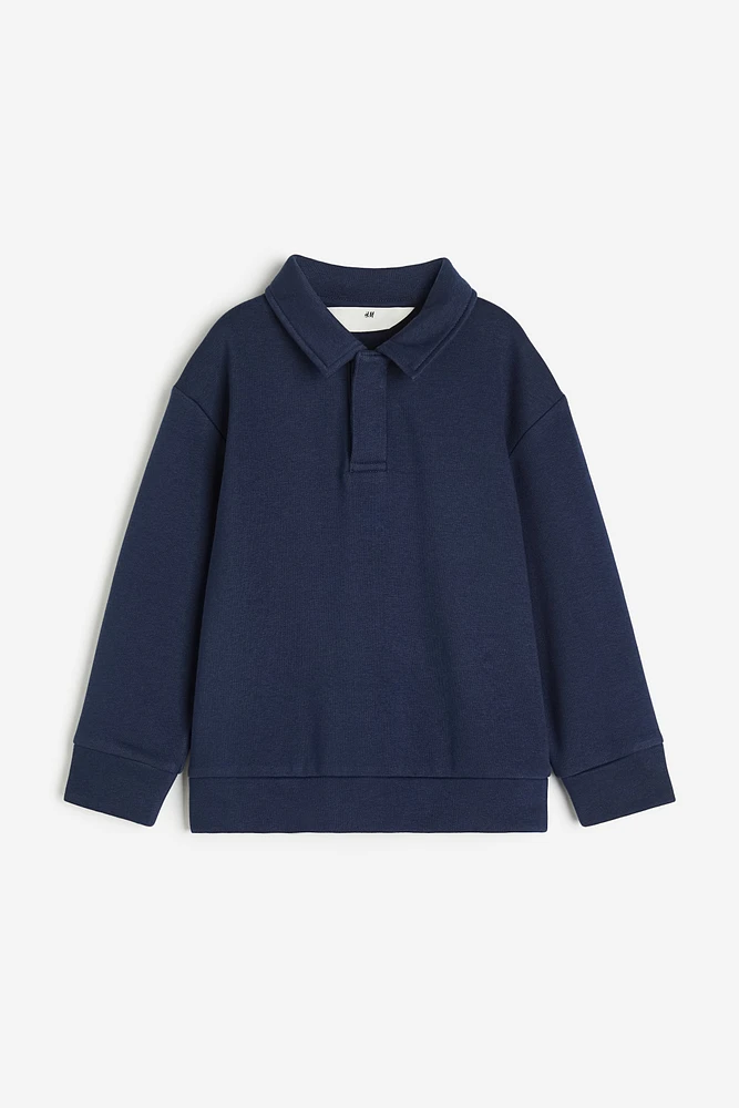 Collared Sweatshirt