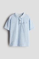 Silk-blend Polo Shirt