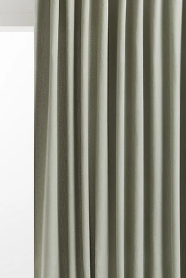 Single-pack Wide Cotton Curtain Panel