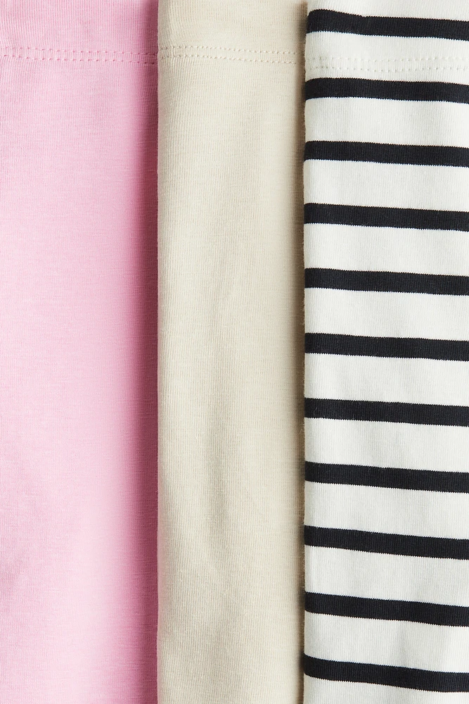 Lot de 3 leggings en jersey