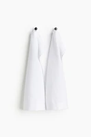 2-pack Cotton Terry Guest Towels