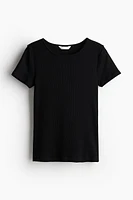 Ribbed T-shirt