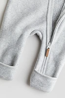 Hooded Fleece Jumpsuit