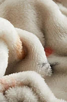 Couverture en molleton à motif