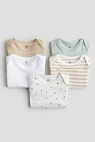 5-pack Cotton Bodysuits