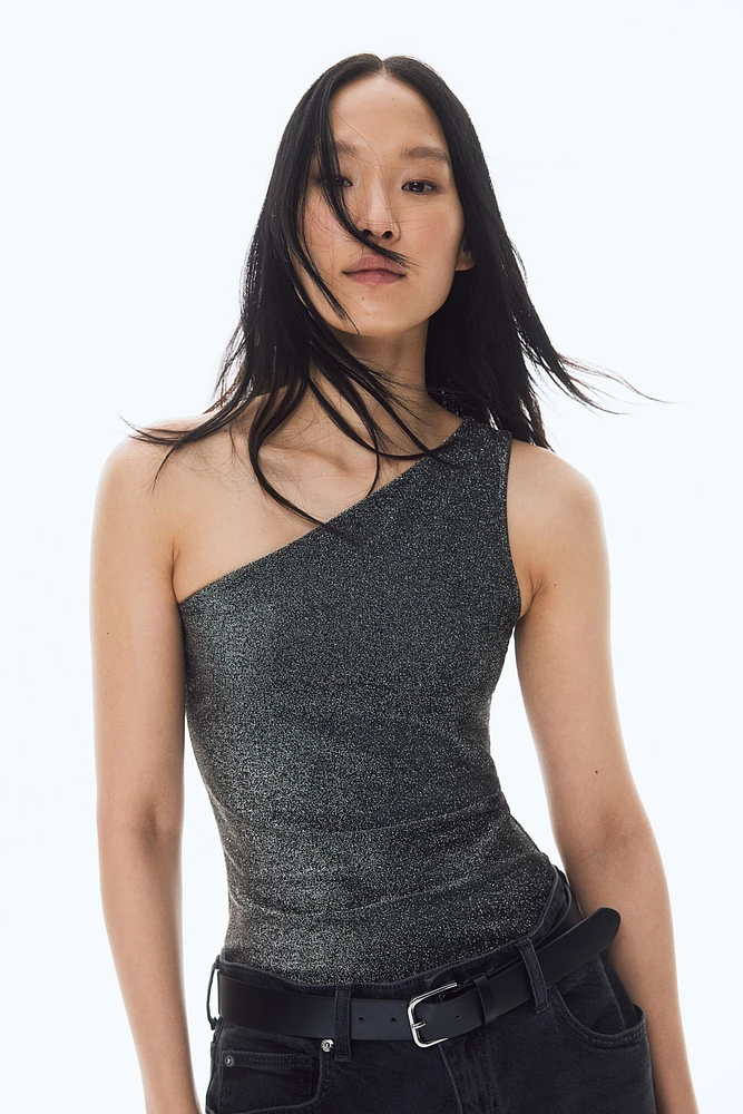 One-Shoulder Sleeveless Top