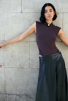 Maillot à col cheminée