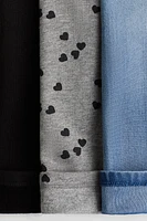 3-pack Cotton Leggings