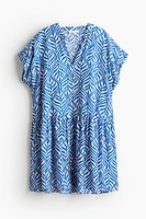 Crinkled Tunic Dress