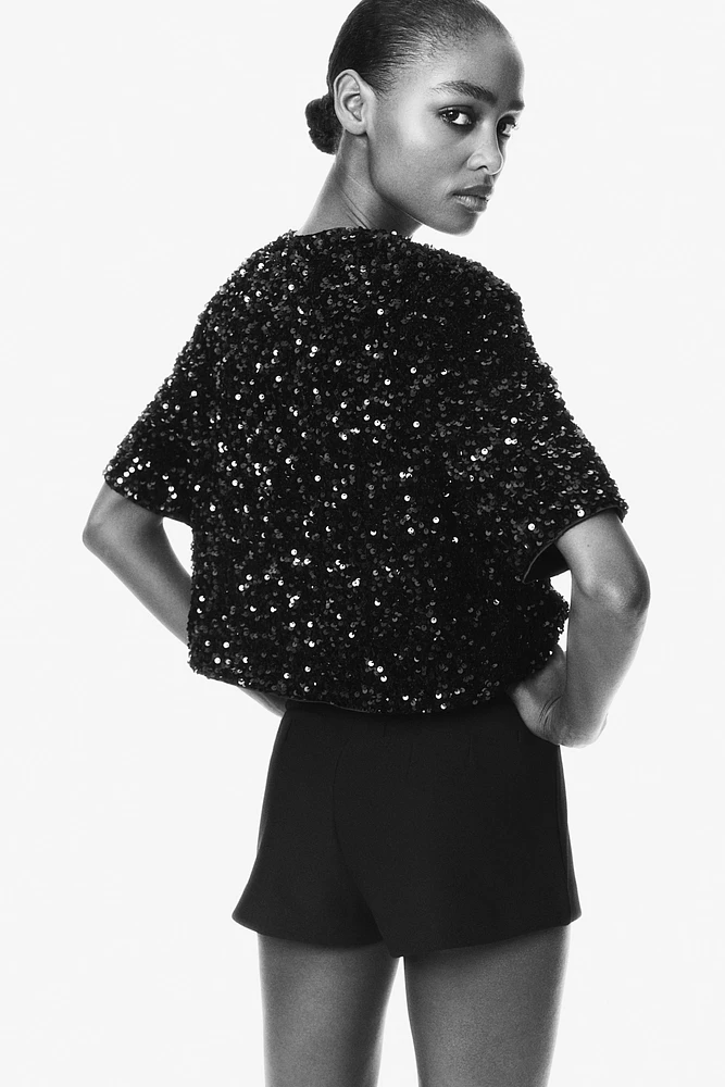 Sequined Blouse