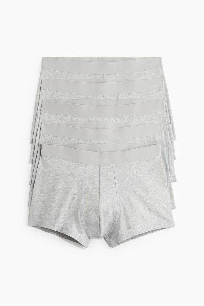Lot de 5 caleçons boxeurs Lycra🅫 courts