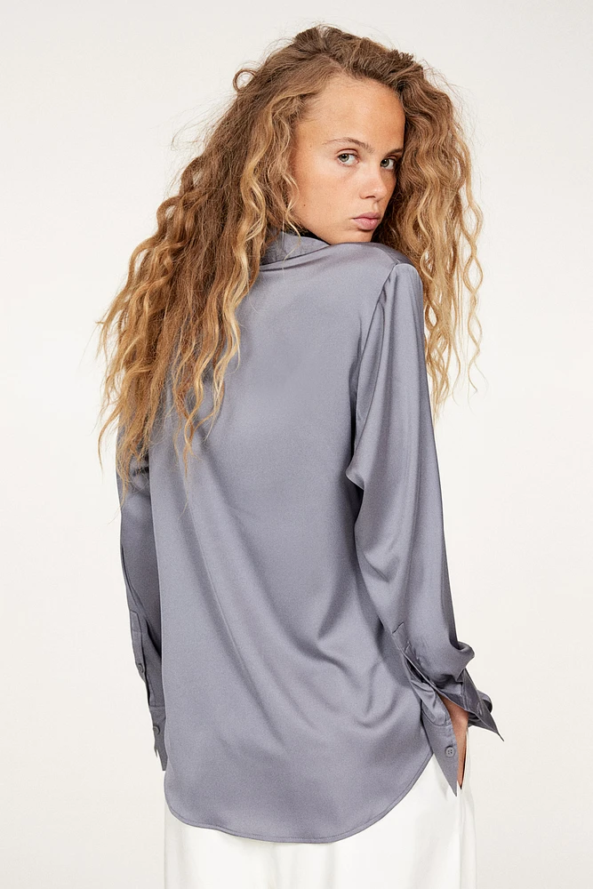 V-neck Blouse