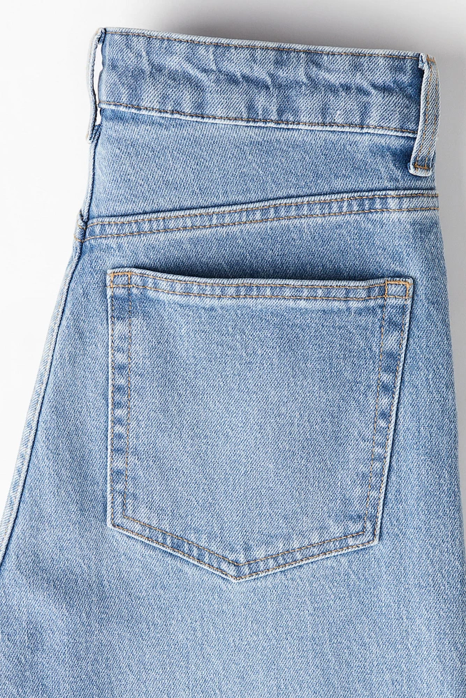 Wide High Jeans