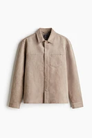 Regular Fit Napped overshirt