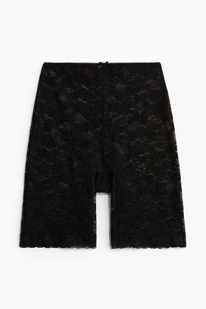 Lace Biker Briefs