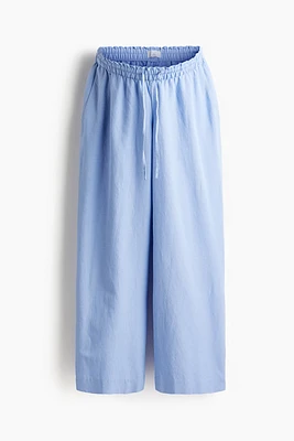 Pantalon MAMA Before & After en lin mélangé