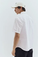 Regular-Fit Short-Sleeved Oxford Shirt