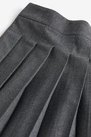 Pleated Mini Skirt