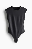 Open-back Cap-sleeved Bodysuit