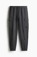 Regular-Fit Cotton Cargo Joggers with DryMove™