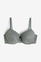 Padded Underwire Lace Bra