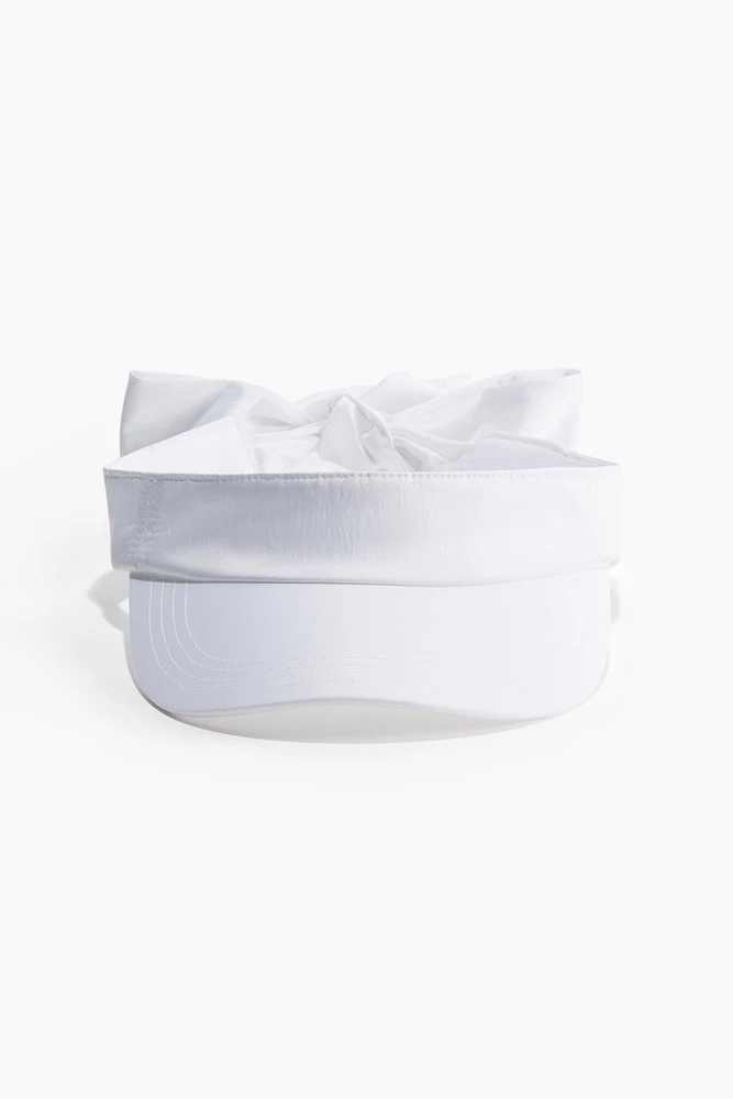 Bow-Detail Sun Visor