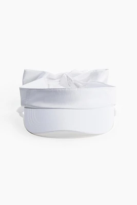 Bow-Detail Sun Visor