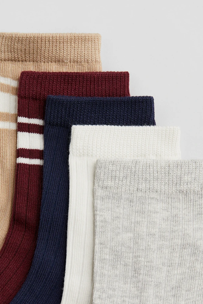 5-pack Ribbed Socks