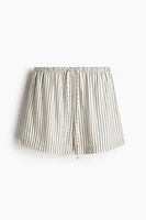 Short avec cordon de serrage
