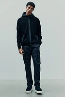 Regular-Fit Jersey Hooded Jacket