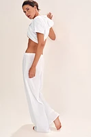 Pantalon de pyjama en plumetis
