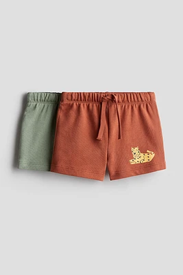 2-pack Cotton Shorts