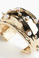 Embellished Cuff Bracelet