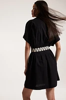 Shirt Dress with Belt