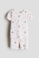 Pyjama Bien Ajusté en jersey imprimé