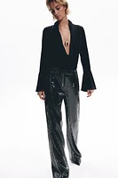 Pantalon à sequins
