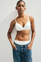 2-pack Padded Soft-cup Cotton Bras
