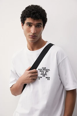 Loose Fit Printed T-shirt