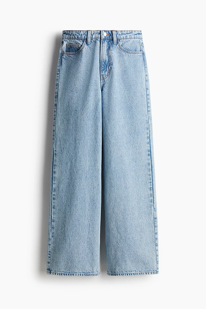 Jean ample Taille très haute