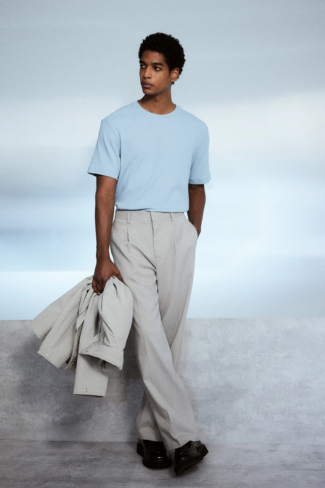 Regular-Fit Textured T-Shirt