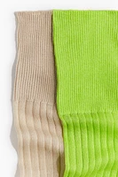 2-pack Silk-Blend Knee Socks