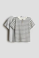2-Pack Henley T-Shirts