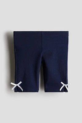 Bow-Detail Bike Shorts