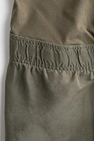 Short MAMA en lin mélangé