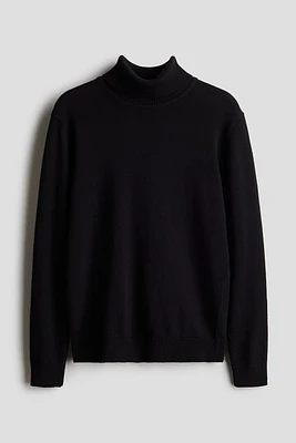 Cotton Turtleneck Sweater