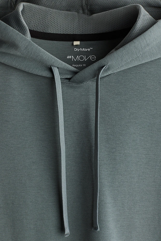Regular-Fit Sleeveless Sports Hoodie with DryMove™