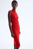Draped Bodycon Dress
