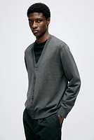 Regular Fit Fine-Knit Cardigan